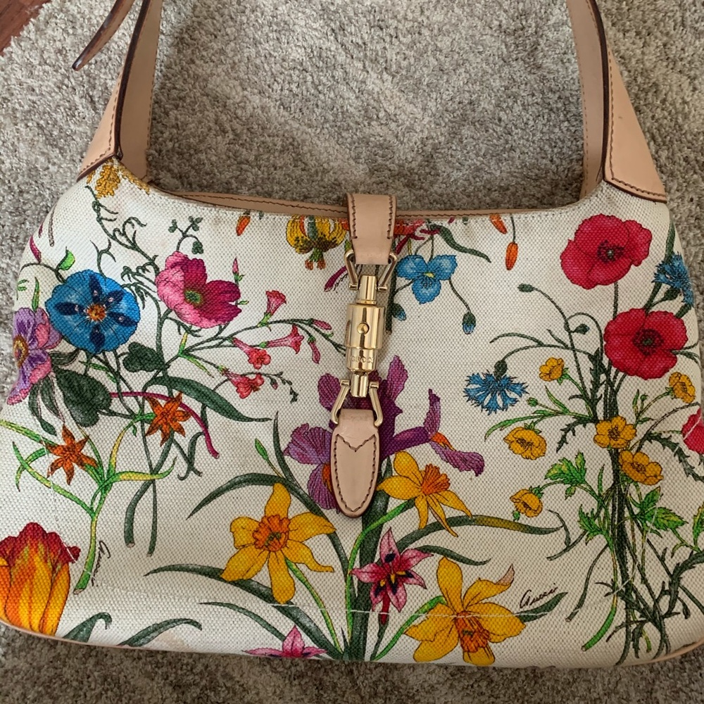 Gucci Floral Jackie bag